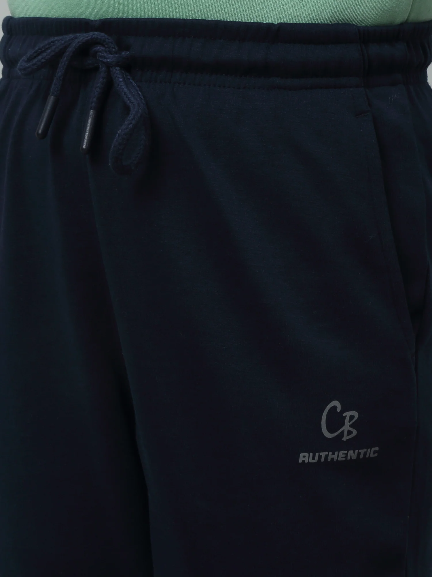 Girls Casual Navy Blue Track Pants - Image 6