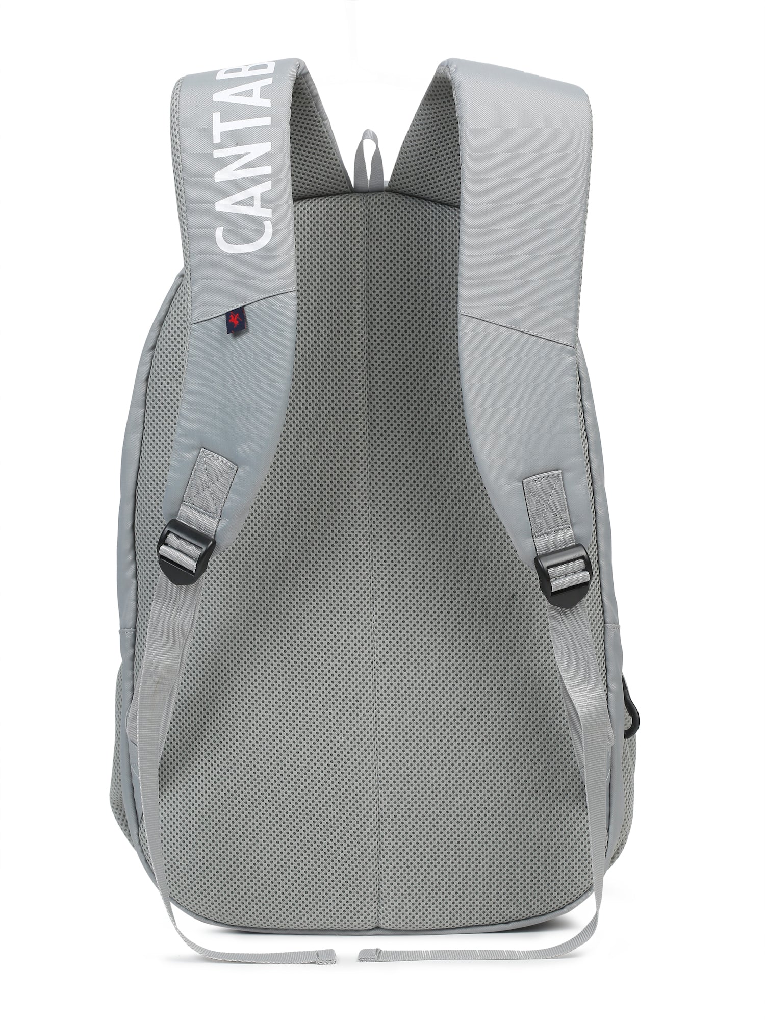 Unisex Grey Casual Back Pack - Image 4