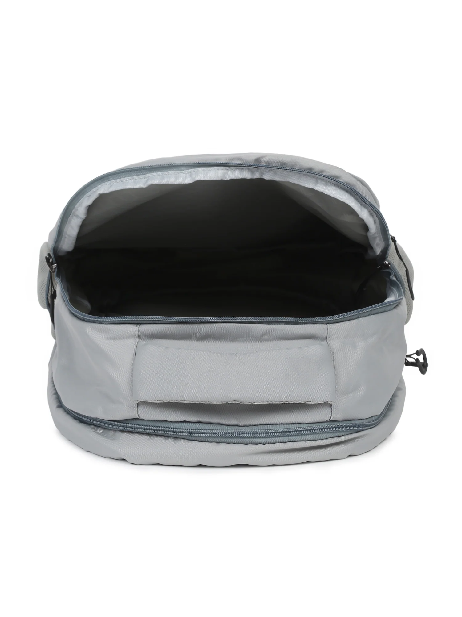Unisex Grey Casual Back Pack - Image 5