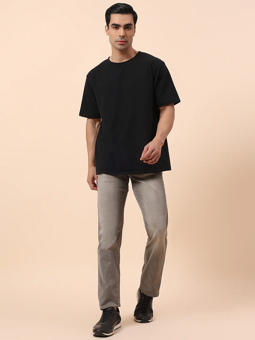 Denim Jeans for Men | Breathable & Soft with Color Fastness Straight Fit Cotton Blend Fabric Solid Pattern Button Closure - Image 8