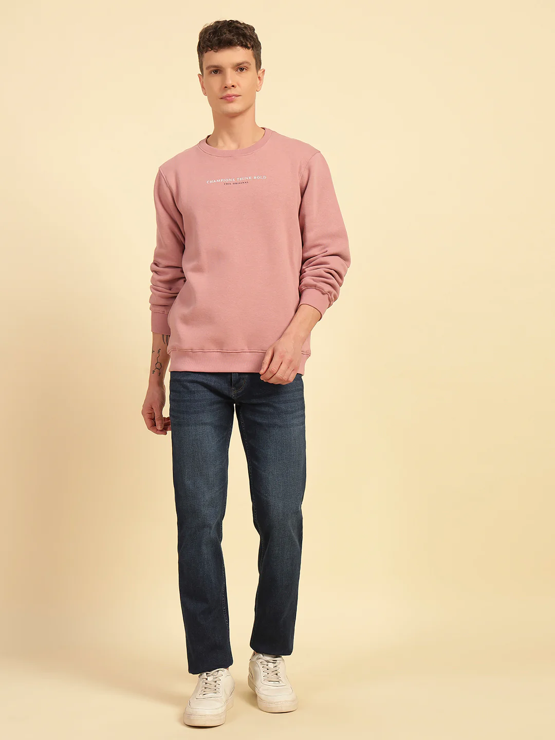 Denim Jeans for Men | Breathable & Soft with Color Fastness Straight Fit Cotton Blend Fabric Solid Pattern Button Closure - Image 8