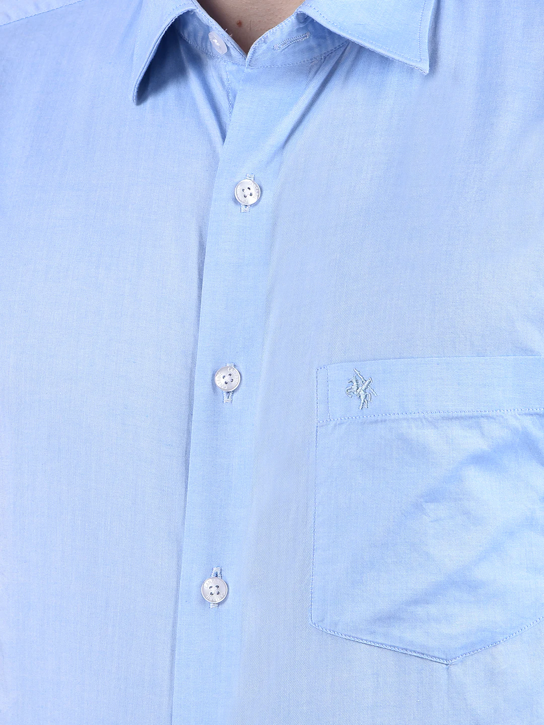 Formal Shirt for Men | Breathable & Soft with Color Fastness Regular Cotton Fabric Solid Pattern - Image 7