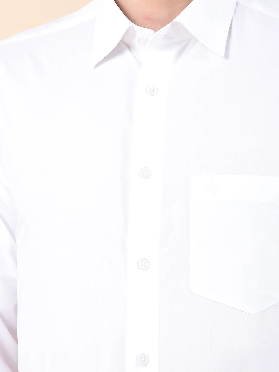 Formal Shirt for Men | Breathable & Soft with Color Fastness Regular Poly Cotton Fabric Solid Pattern - Image 7