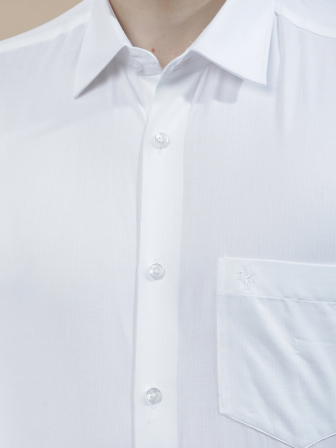 Formal Shirt for Men l Breathable & Soft with Color Fastness Regular Fit  Cotton Fabric Solid Pattern - Image 7