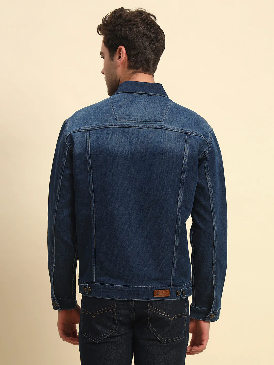 Jacket for Men | Premium Casual Jacket Smart Fit Spread Collar Poly Cotton Fabric Solid Pattern - Image 3
