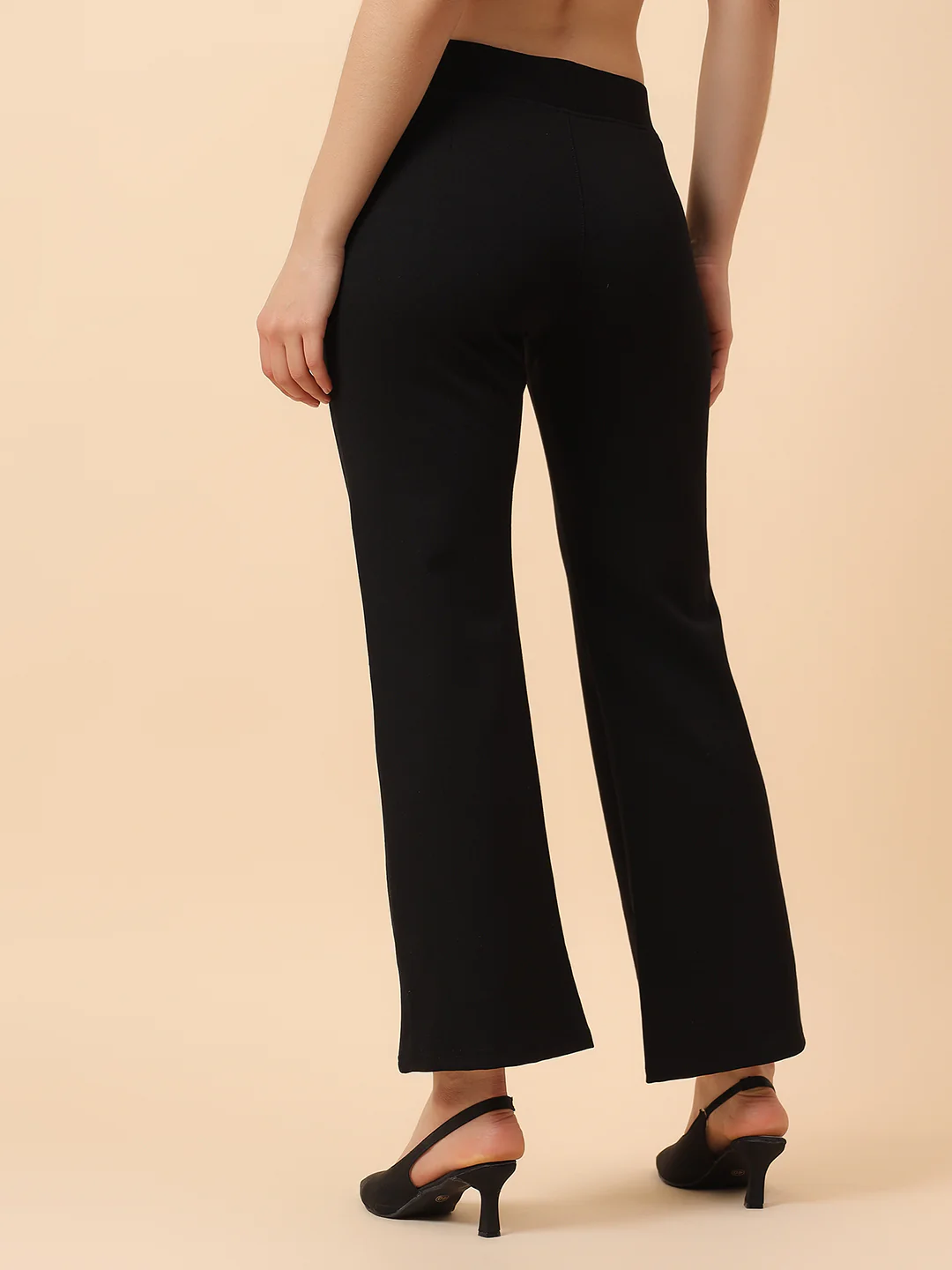 Jegging for Women | Breathable & Soft with Color Fastness Regular Fit Knitted Fabric Solid Pattern Elasticated - Image 6