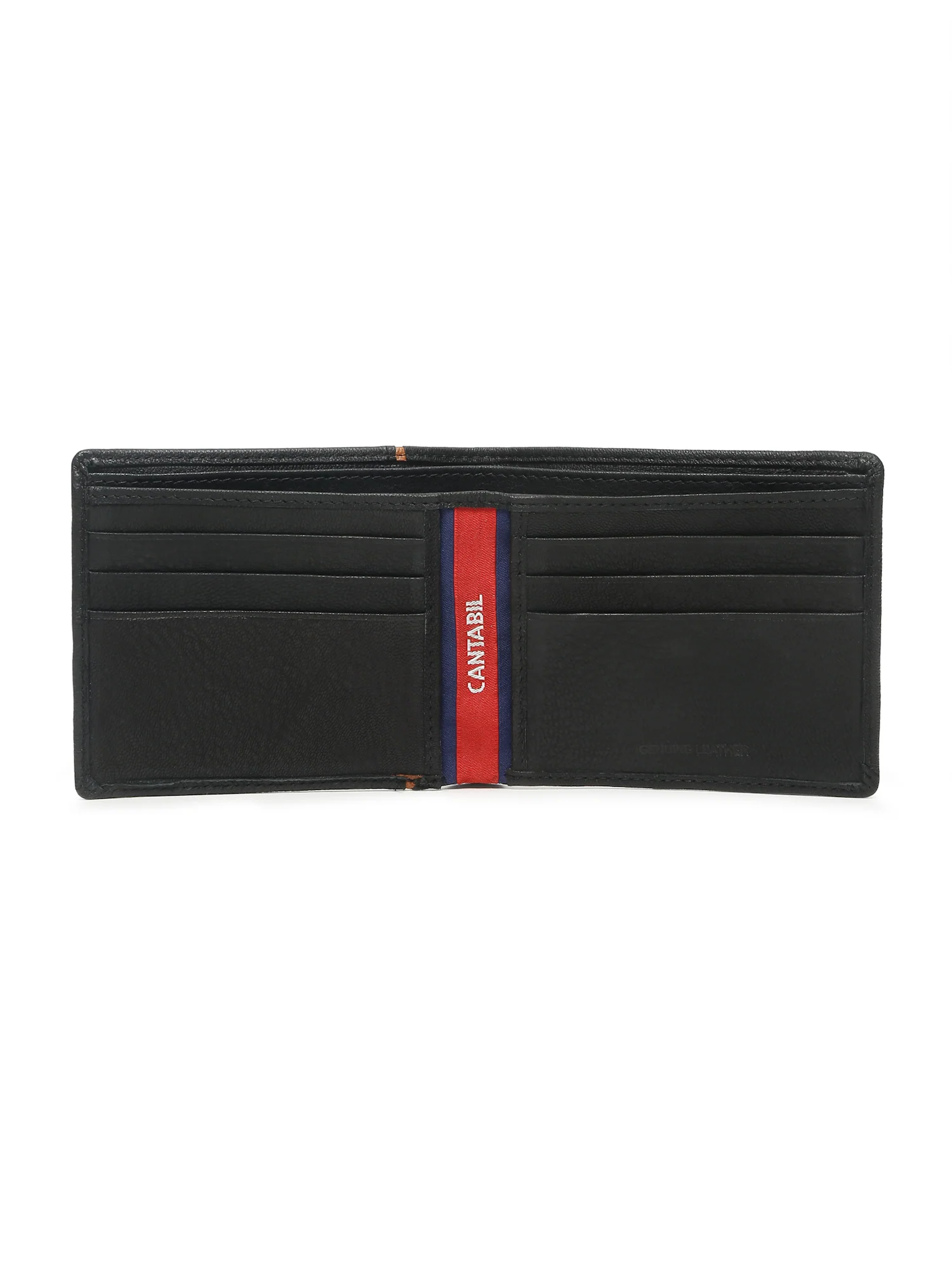 Men Black Bifold Wallet - Image 6