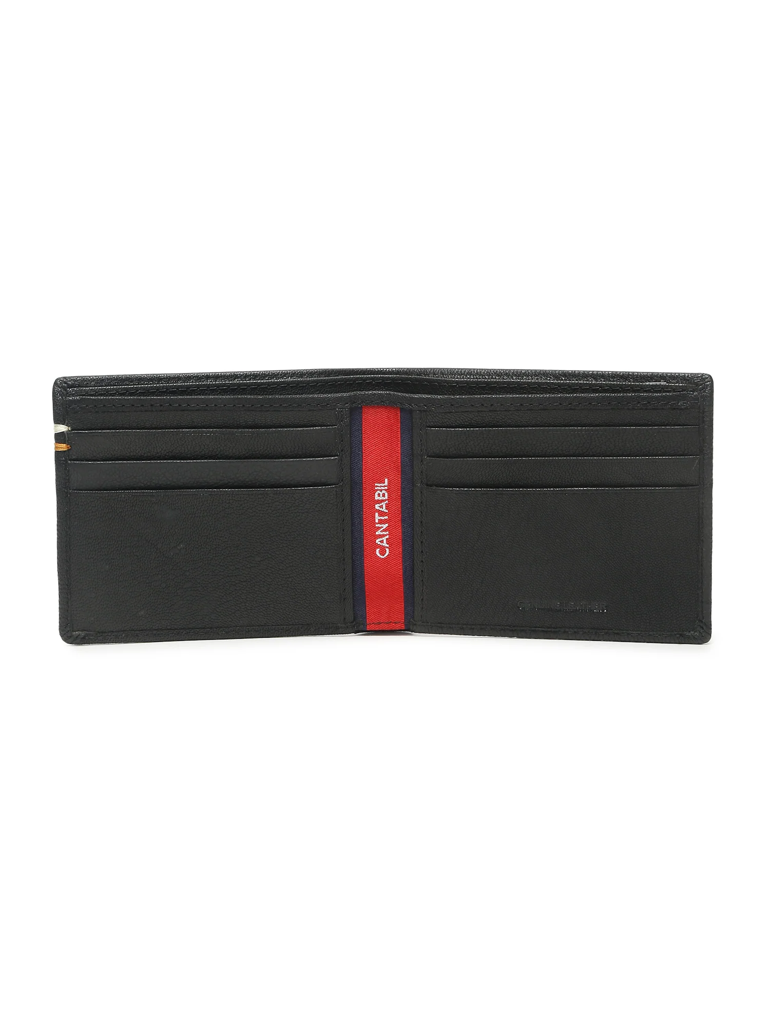 Men Black Bifold Wallet - Image 6