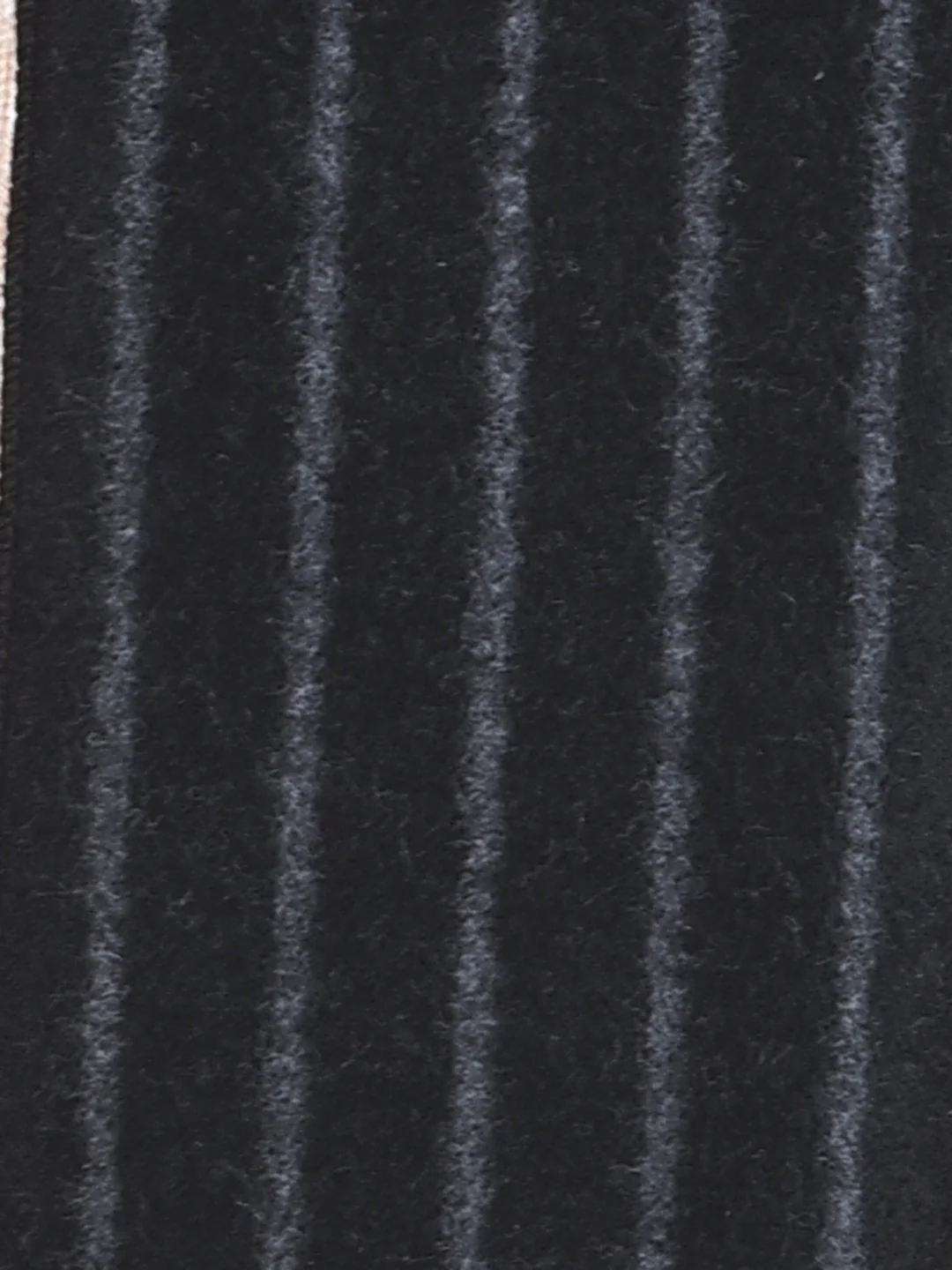 Men Black Striped Winter Warm Casual Muffler - Image 4