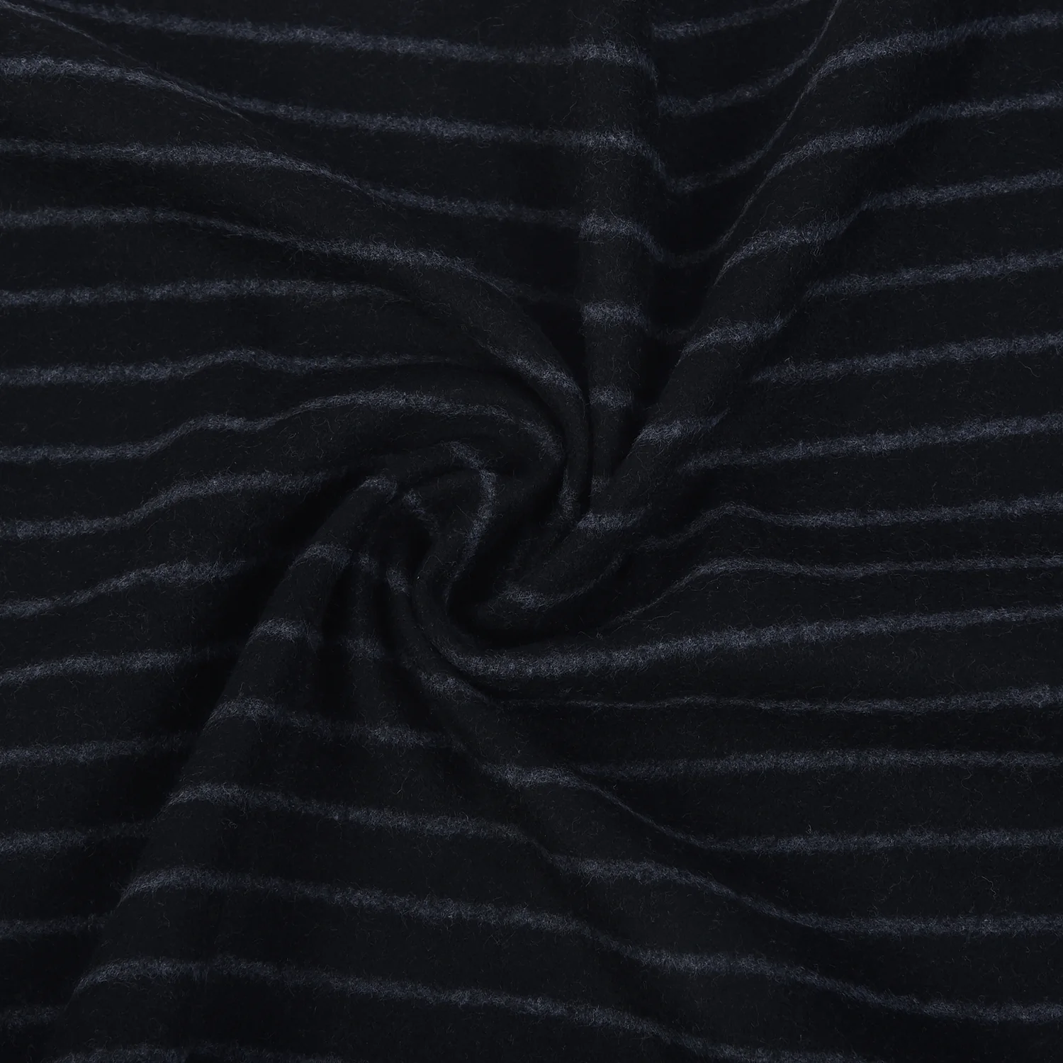 Men Black Striped Winter Warm Casual Muffler - Image 8
