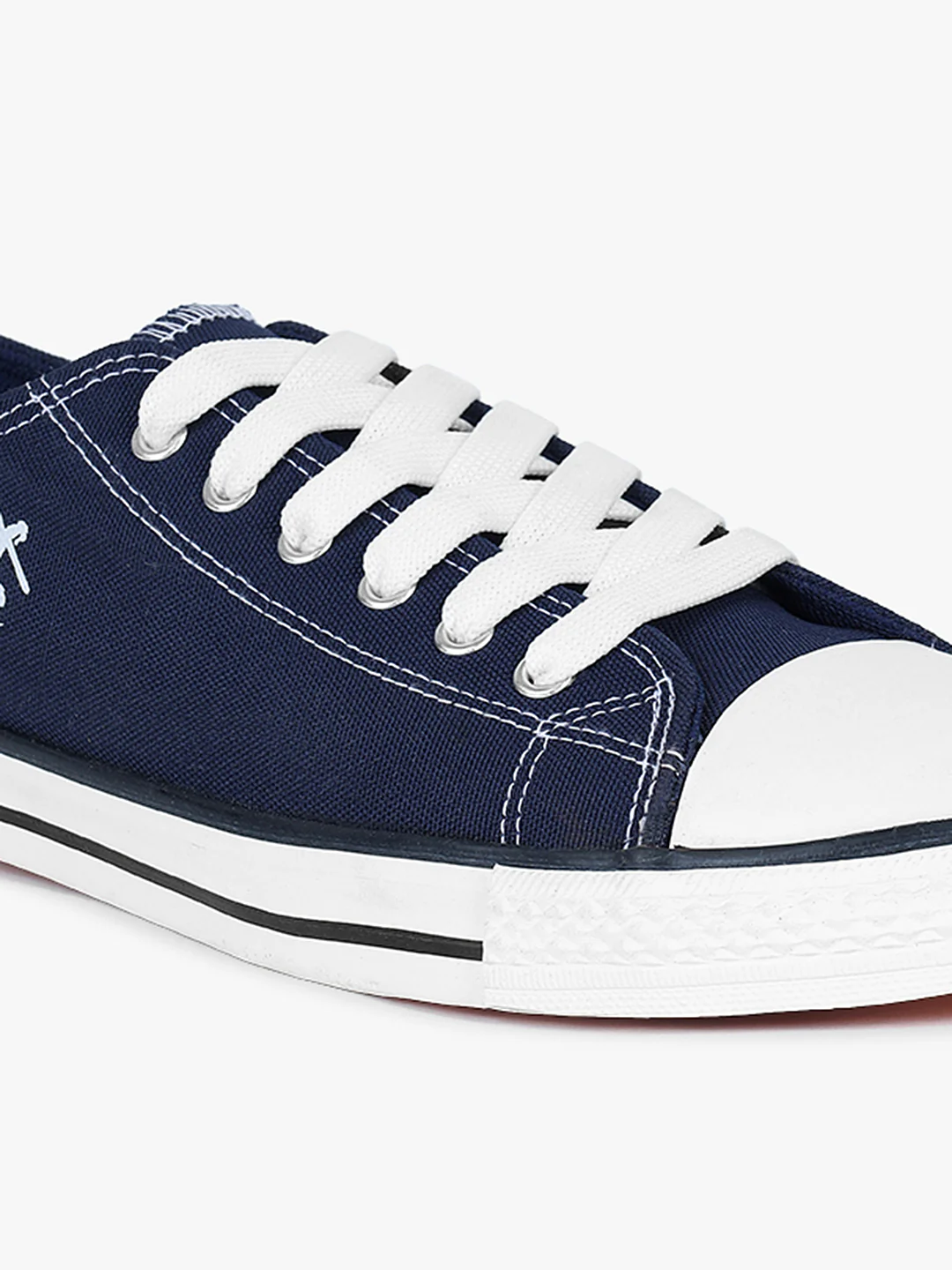 Casual Sneaker Shoes for Men | Lightweight & Comfortable with Cushioned Insole Canvas Upper Rubber Sole Lace Up Closure - Image 2