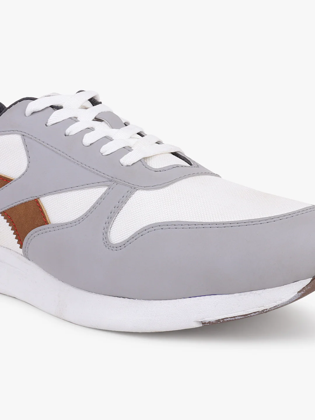 Casual Sneaker Shoes for Men | Lightweight & Comfortable with Cushioned Insole Polyurethane (PU) Upper Ethylene Vinyl Acetate Sole Lace Up Closure - Image 2