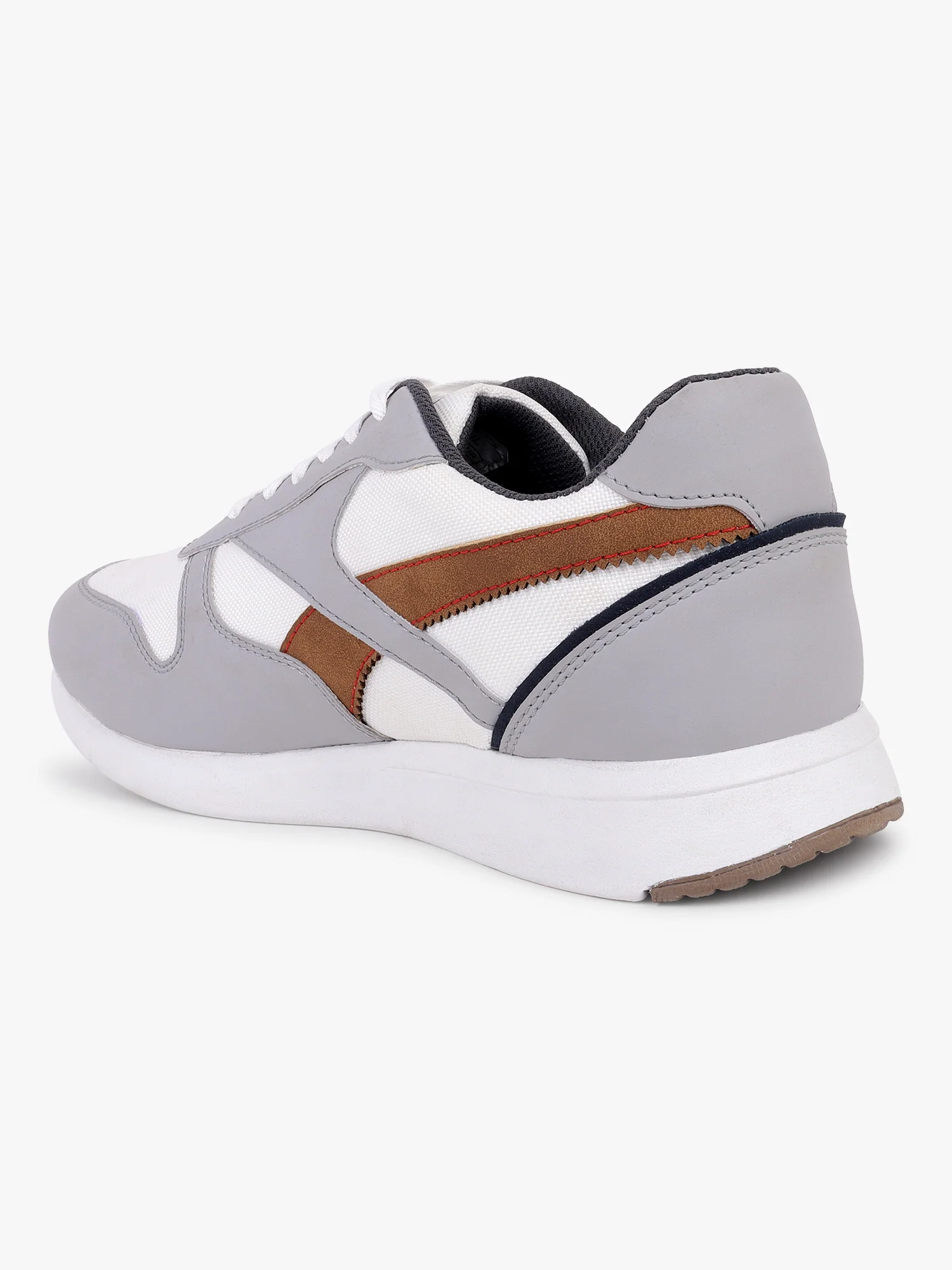 Casual Sneaker Shoes for Men | Lightweight & Comfortable with Cushioned Insole Polyurethane (PU) Upper Ethylene Vinyl Acetate Sole Lace Up Closure - Image 5