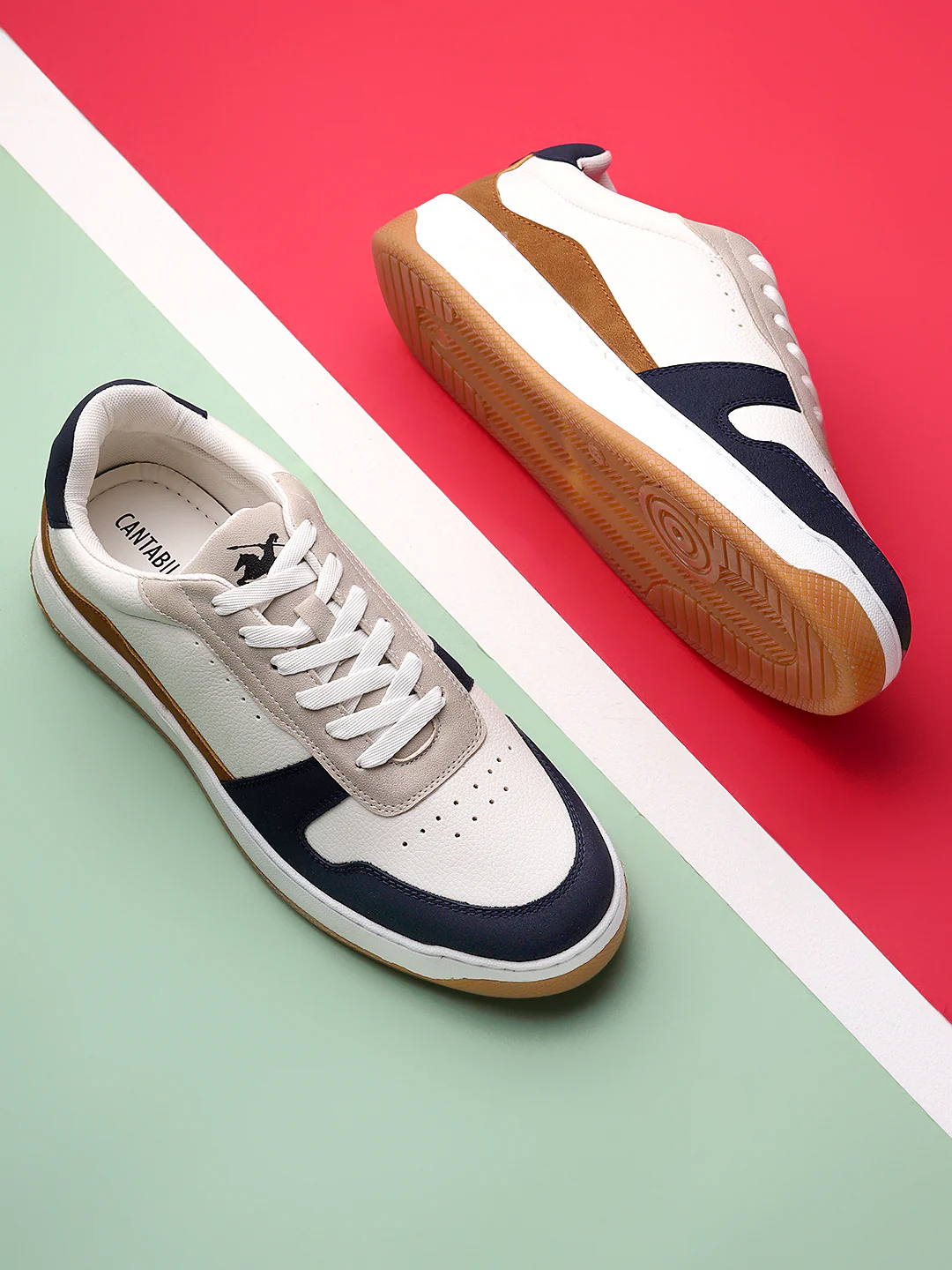 Casual Sneaker Shoes for Men | Lightweight & Comfortable with Cushioned Insole Polyurethane (PU) Upper TPR Sole Lace Up Closure - Image 5