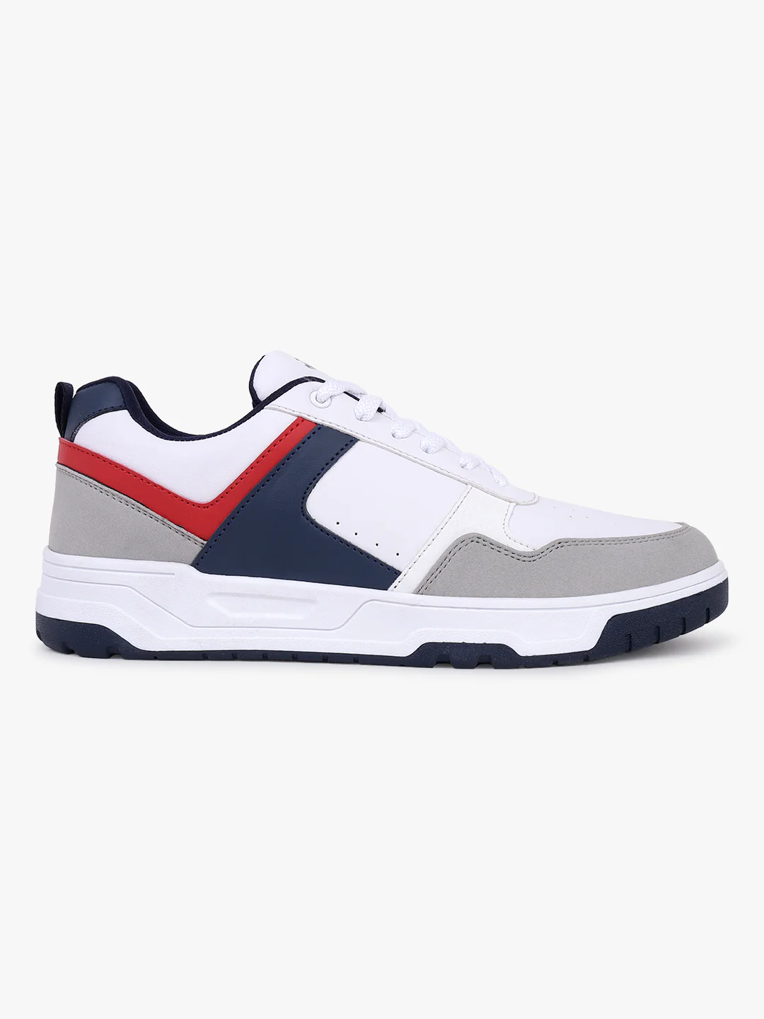 Casual Sneaker Shoes for Men | Lightweight & Comfortable with Cushioned Insole Polyurethane (PU) Upper TPR Sole Lace Up Closure - Image 2
