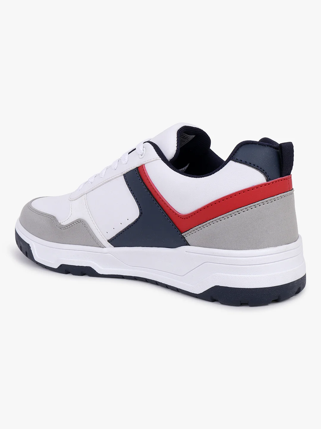 Casual Sneaker Shoes for Men | Lightweight & Comfortable with Cushioned Insole Polyurethane (PU) Upper TPR Sole Lace Up Closure - Image 4