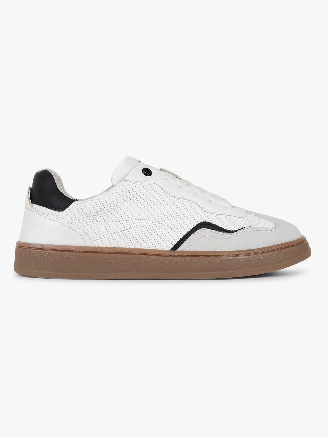 Casual Sneaker Shoes for Men | Lightweight & Comfortable with Cushioned Insole Polyurethane (PU) Upper Thermoplastic Polyurethane Sole Lace Up Closure - Image 2