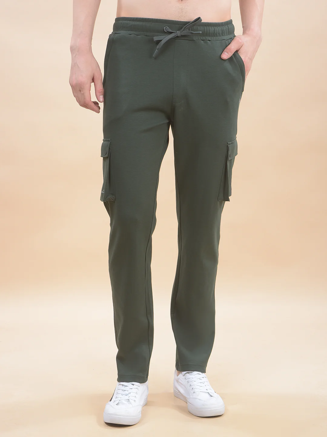 Men Lightweight Cotton Blend Cargo Pants - Regular Fit | Casual & Travel Wear - Image 3