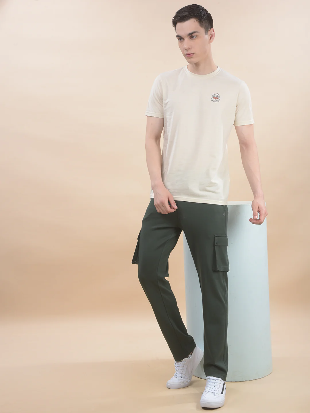 Men Lightweight Cotton Blend Cargo Pants - Regular Fit | Casual & Travel Wear - Image 7