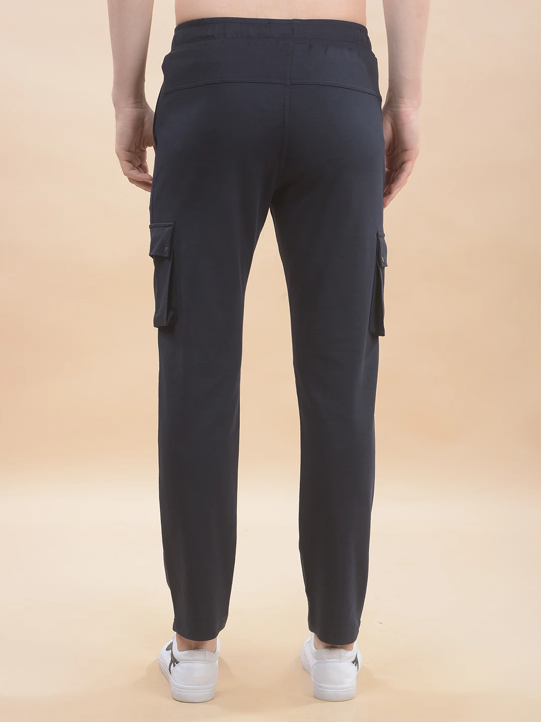 Men Lightweight Cotton Blend Cargo Pants - Regular Fit | Casual & Travel Wear - Image 2