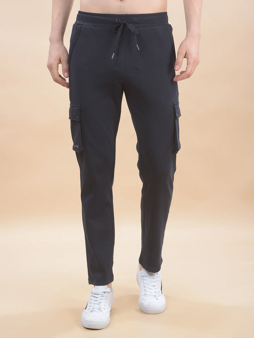 Men Lightweight Cotton Blend Cargo Pants - Regular Fit | Casual & Travel Wear - Image 3