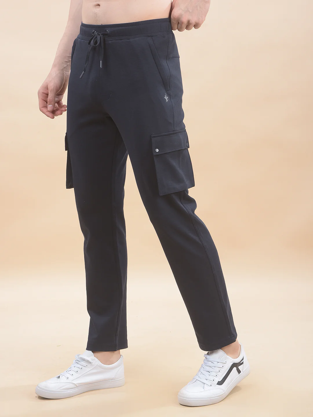 Men Lightweight Cotton Blend Cargo Pants - Regular Fit | Casual & Travel Wear - Image 4