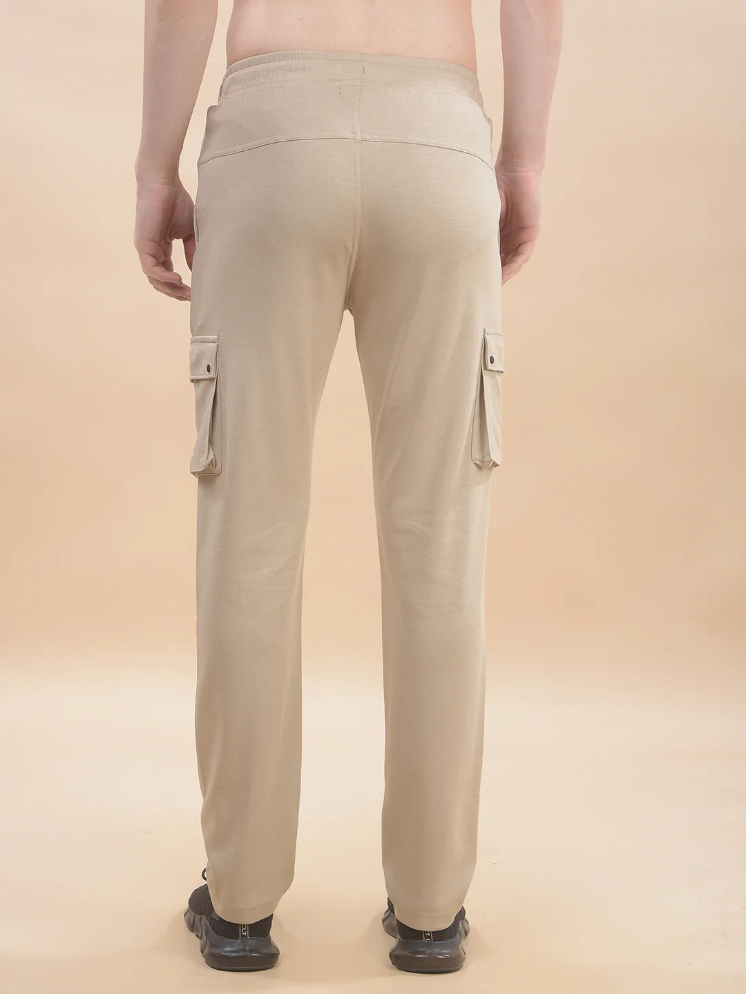 Men Lightweight Cotton Blend Cargo Pants - Regular Fit | Casual & Travel Wear - Image 3