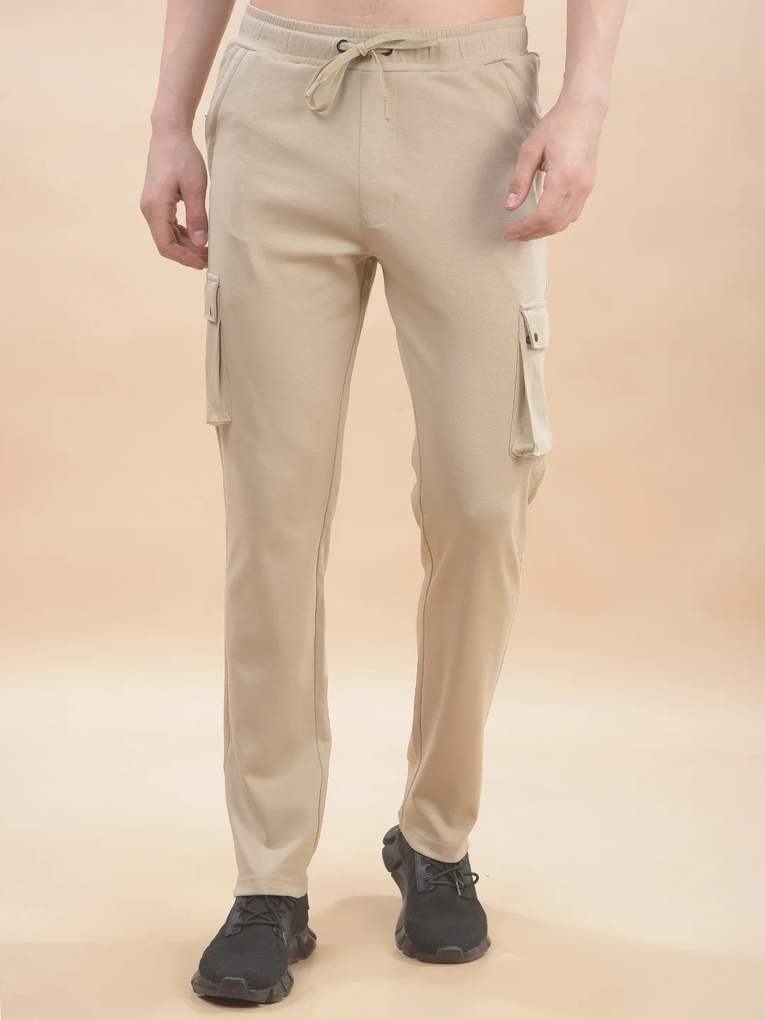 Men Lightweight Cotton Blend Cargo Pants - Regular Fit | Casual & Travel Wear - Image 4