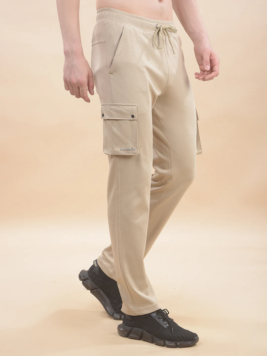 Men Lightweight Cotton Blend Cargo Pants - Regular Fit | Casual & Travel Wear - Image 6