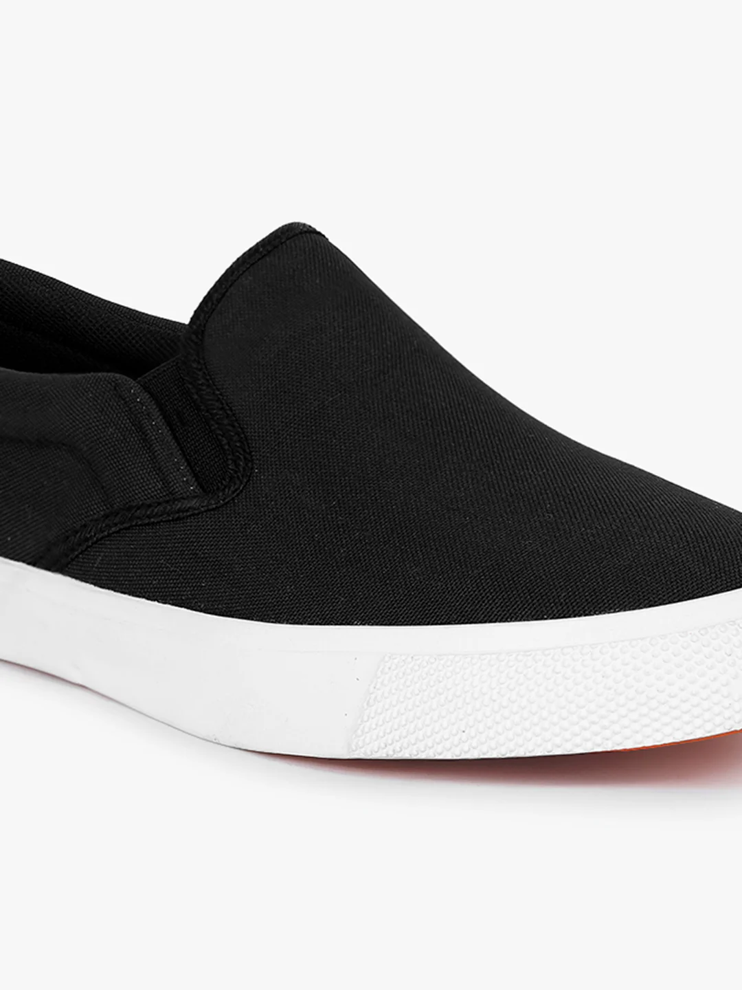 Casual Sneaker Shoes for Men | Lightweight & Comfortable with Cushioned Insole Canvas Upper Rubber Sole Pull On Closure - Image 2