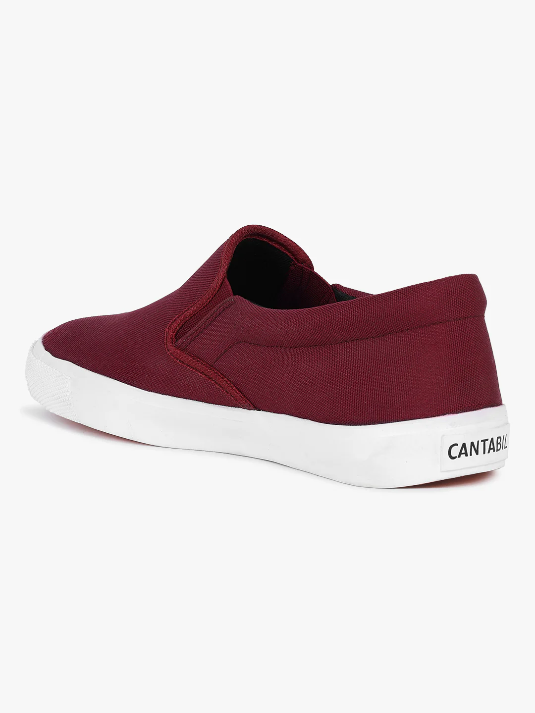 Casual Sneaker Shoes for Men | Lightweight & Comfortable with Cushioned Insole Canvas Upper Rubber Sole Pull On Closure - Image 5