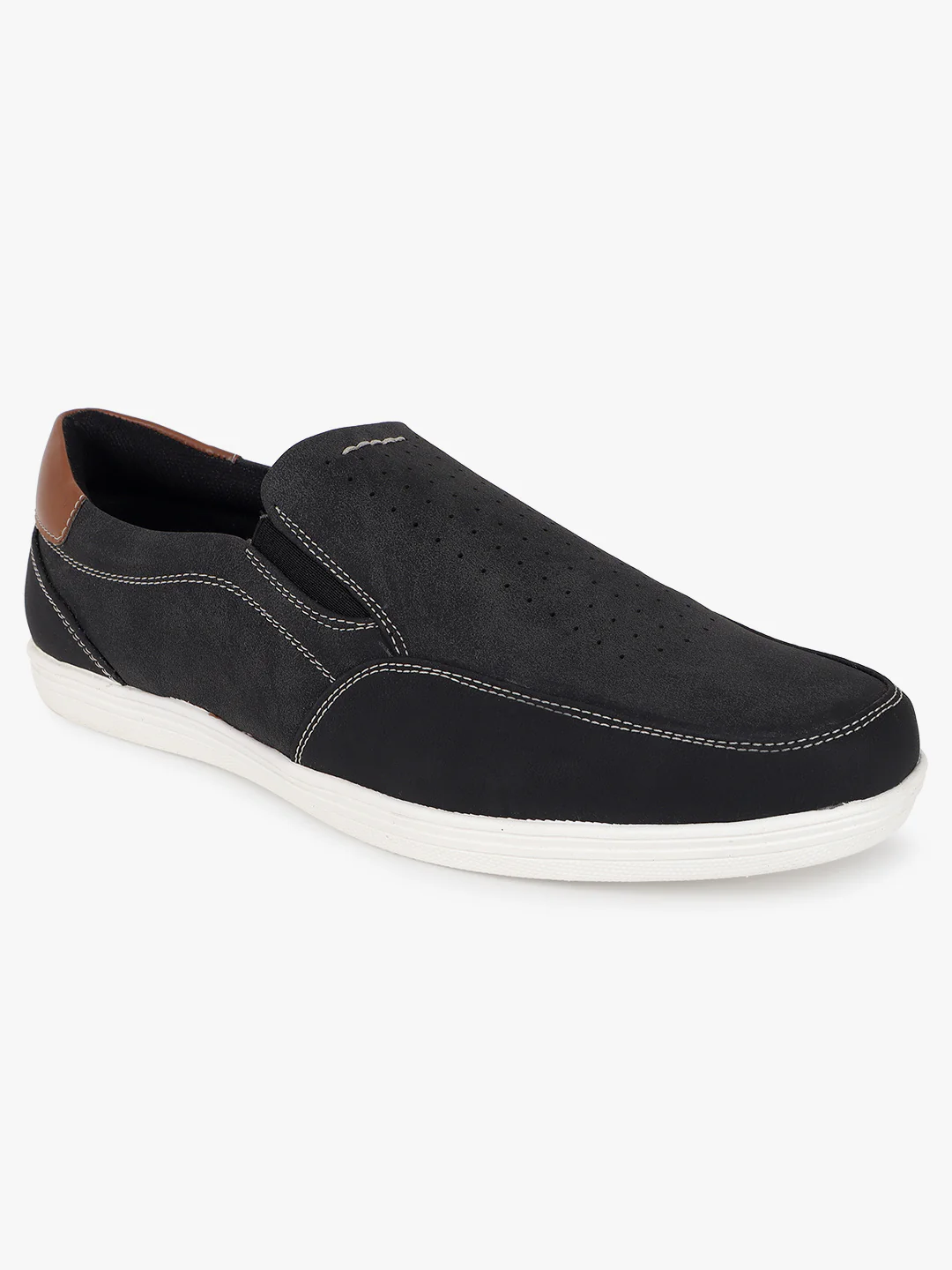 Casual Loafers Shoes for Men | Lightweight & Comfortable with Cushioned Insole PU Upper EVA Sole Slip on Closure - Image 2