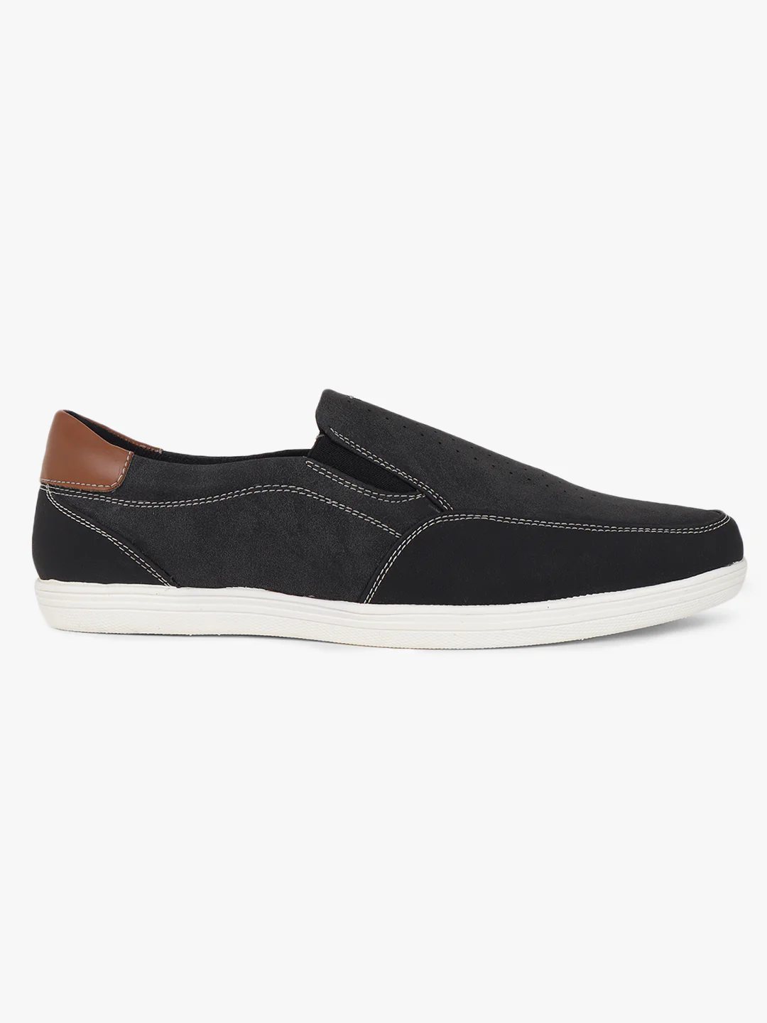 Casual Loafers Shoes for Men | Lightweight & Comfortable with Cushioned Insole PU Upper EVA Sole Slip on Closure - Image 3