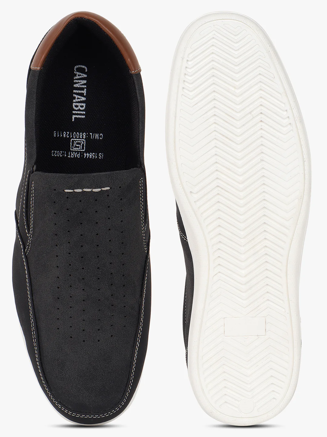 Casual Loafers Shoes for Men | Lightweight & Comfortable with Cushioned Insole PU Upper EVA Sole Slip on Closure - Image 6