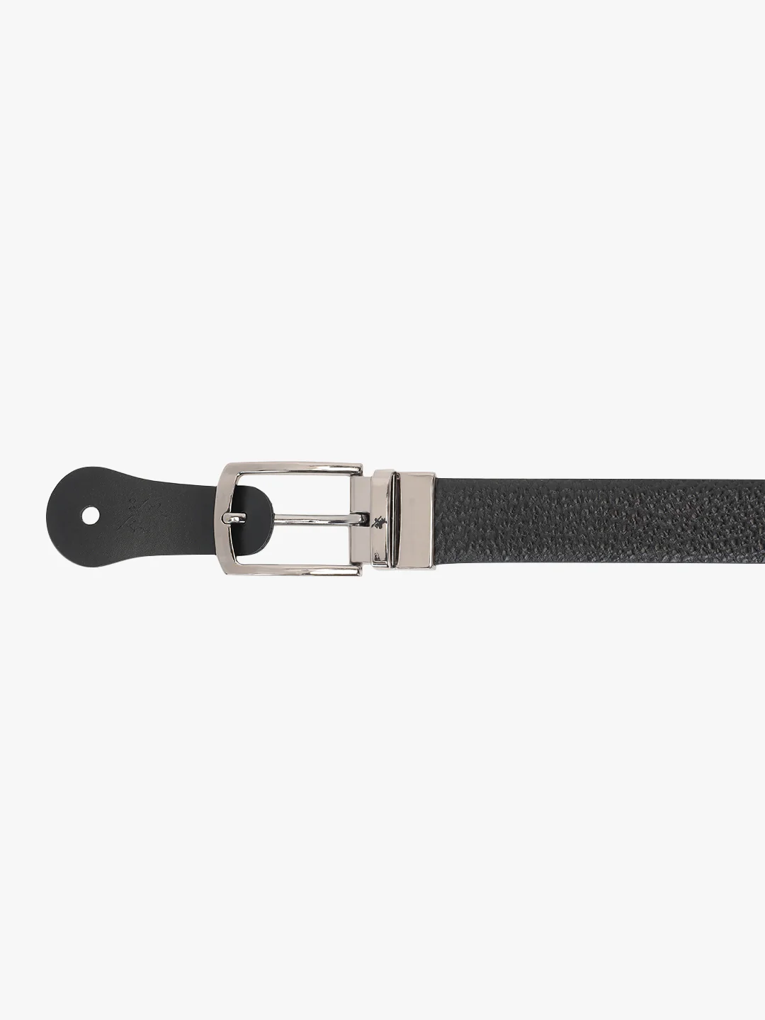 Men's Animal Print Black Brown Reversible Formal Belt - Image 7