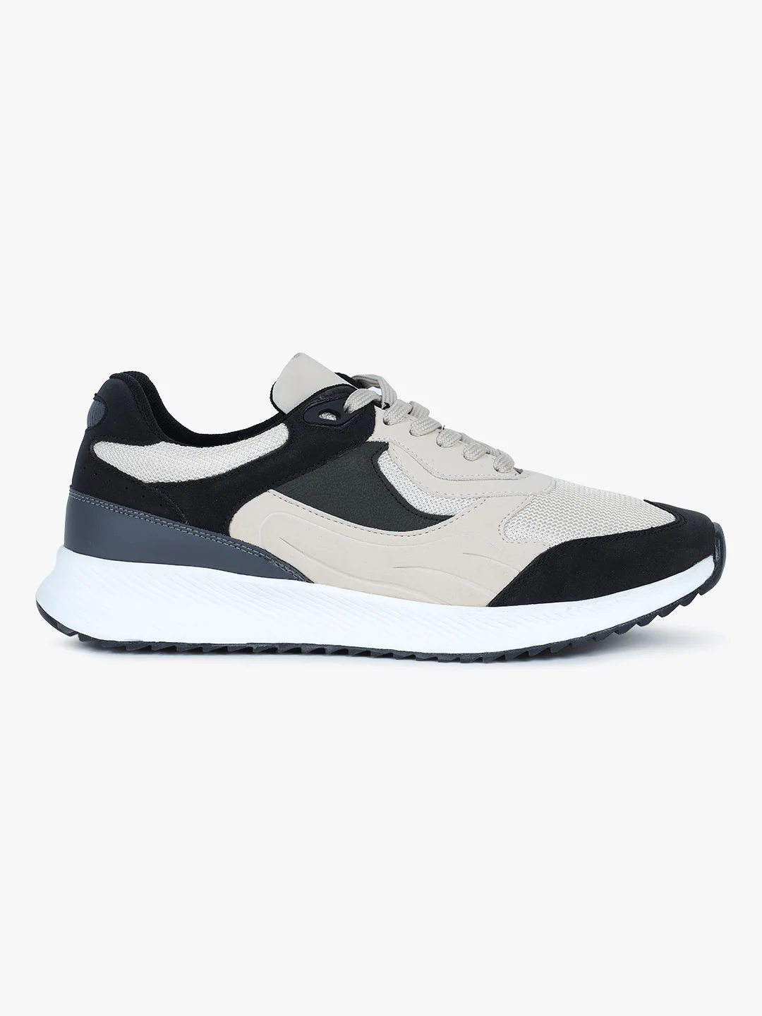 Casual Sports Shoes for Men | Lightweight & Comfortable with Cushioned Insole PU Upper Phylon Sole Lace Up Closure - Image 2