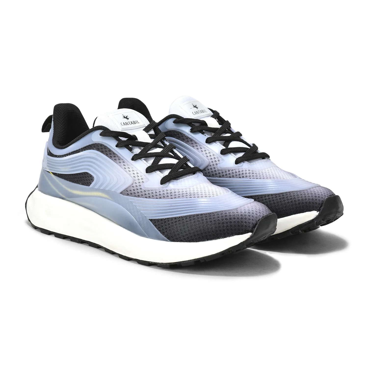 Casual Shoes for Men | Lightweight & Comfortable with Cushioned Insole Mesh Upper Phylon Sole Lace Up Closure - Image 2