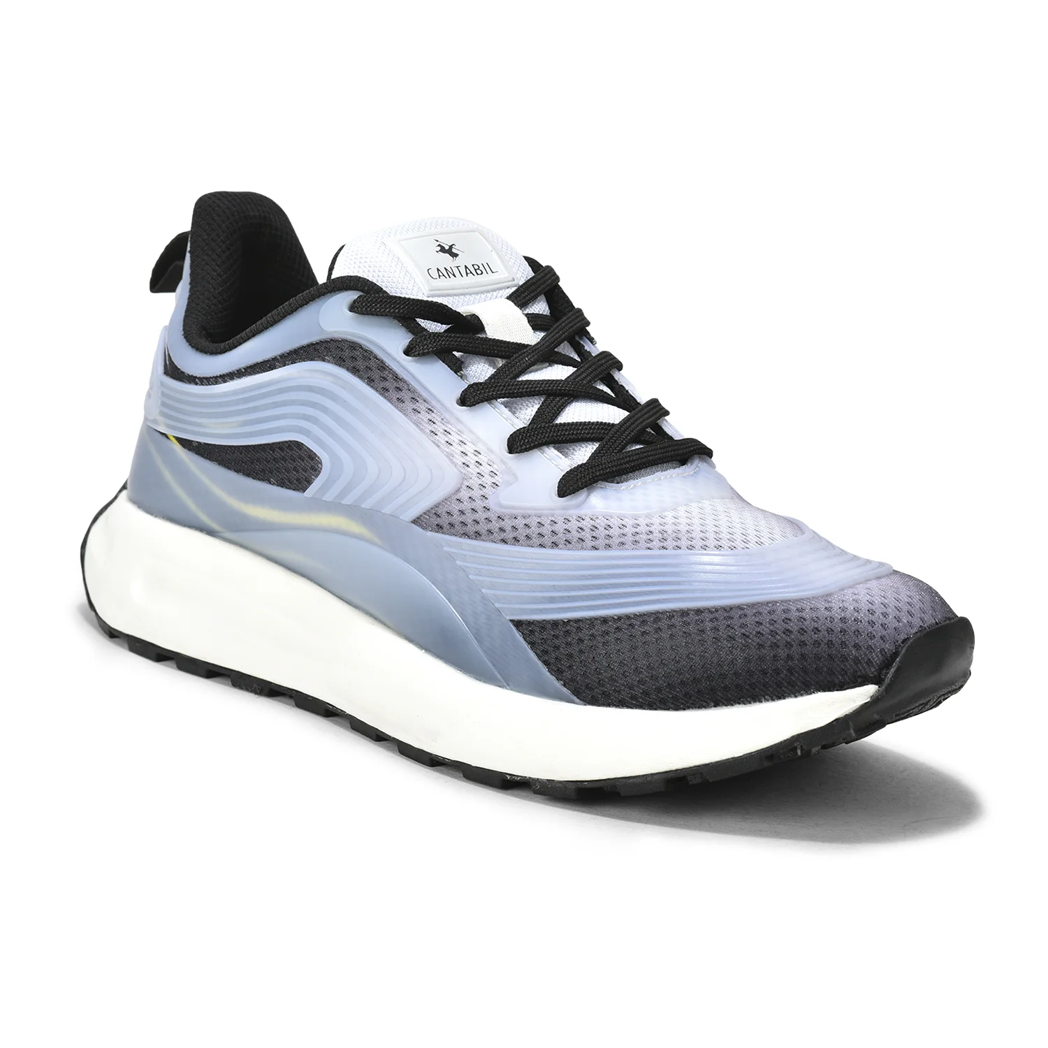 Casual Shoes for Men | Lightweight & Comfortable with Cushioned Insole Mesh Upper Phylon Sole Lace Up Closure - Image 3