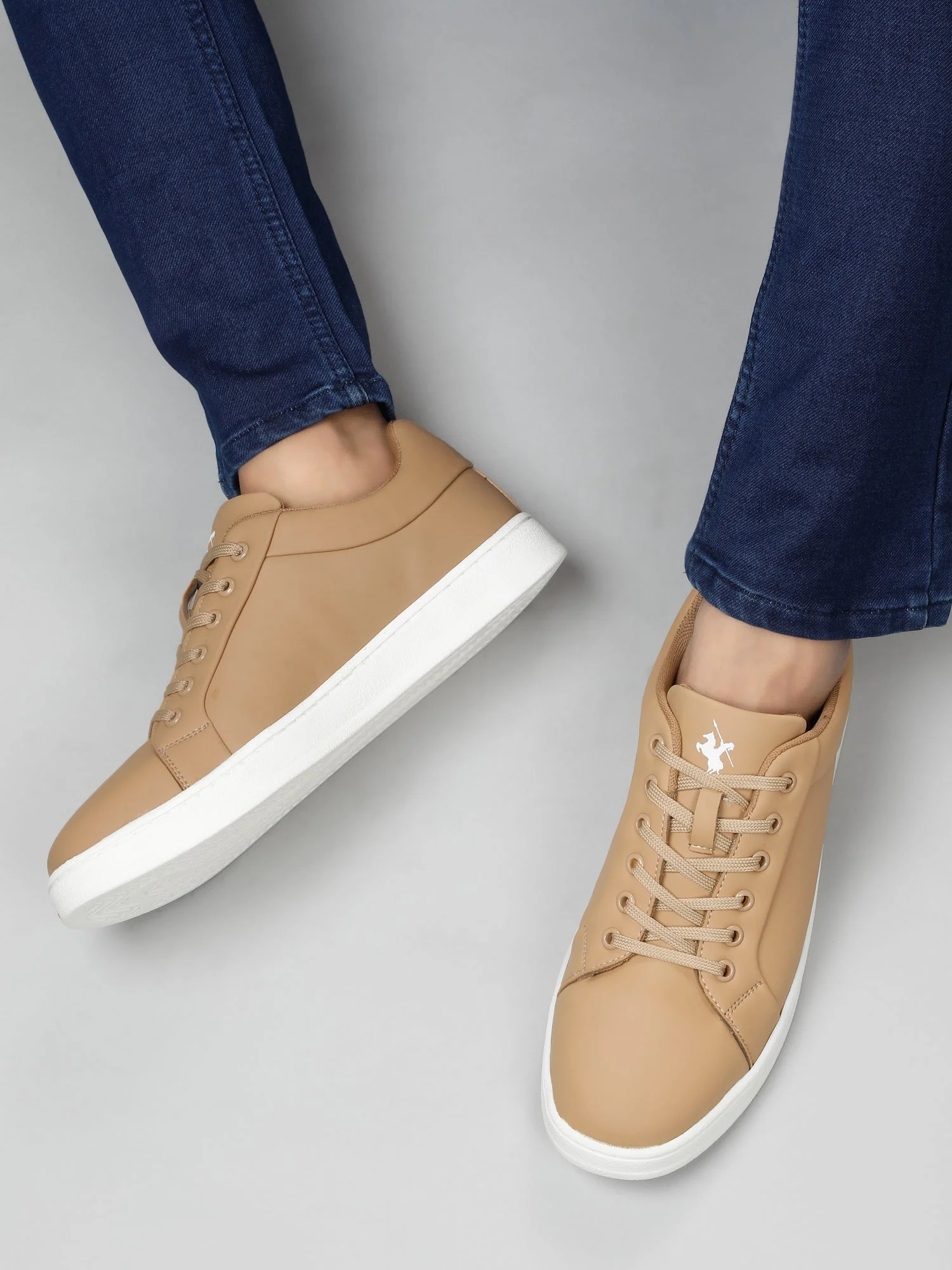 Casual Sneaker Shoes for Men | Lightweight & Comfortable with Cushioned Insole Polyurethane (PU) Upper TPR Sole Lace Up Closure - Image 6