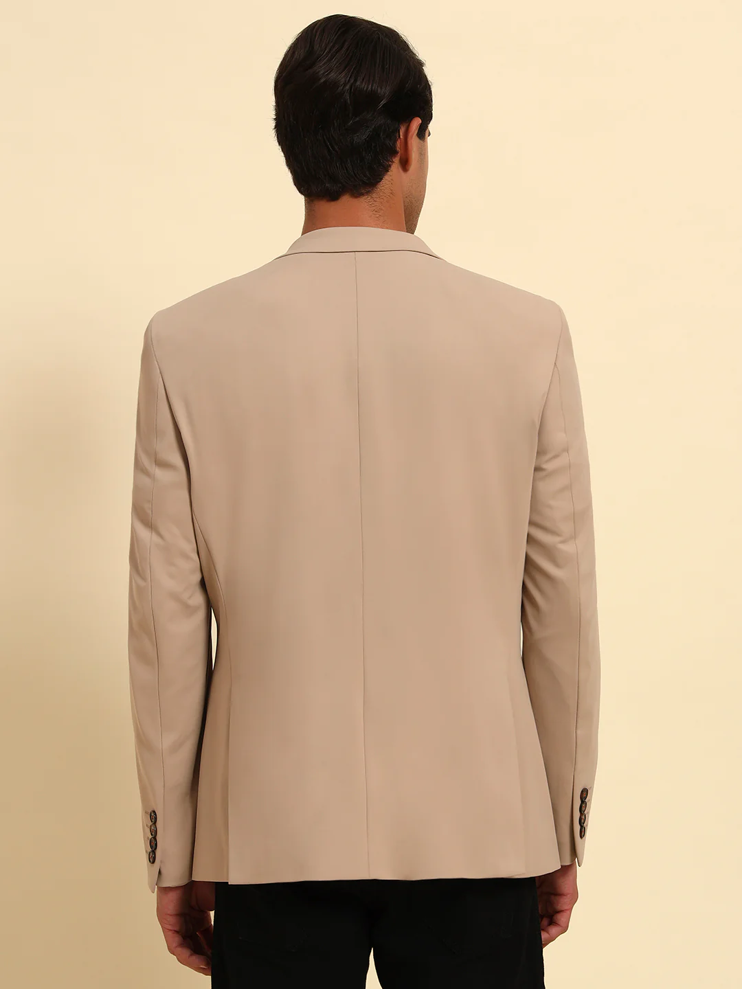 Blazer for Men | Premium Casual Blazer Slim Fit Notched Collar Polyester Fabric Solid Pattern - Image 7