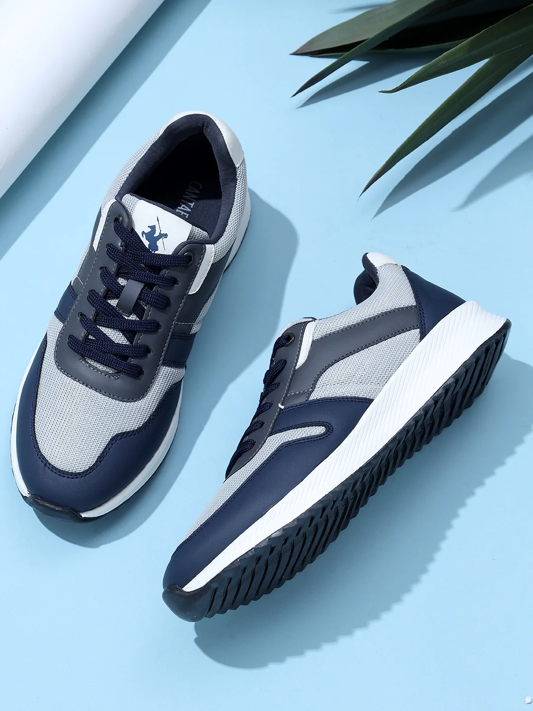 Casual Sports Shoes for Men | Lightweight & Comfortable with Cushioned Insole PU Upper Phylon Sole Lace Up Closure - Image 5