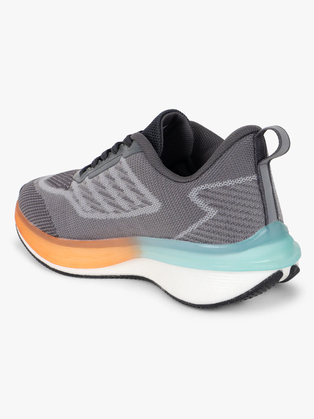 Casual Sports Shoes for Men | Lightweight & Comfortable with Cushioned Insole Knitted Upper Phylon Sole Lace Up Closure - Image 4