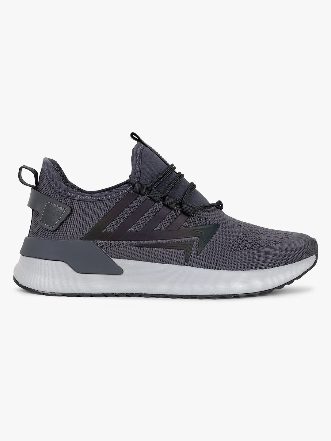 Casual Sports Shoes for Men | Lightweight & Comfortable with Cushioned Insole Knitted Upper Phylon Sole Lace Up Closure - Image 3