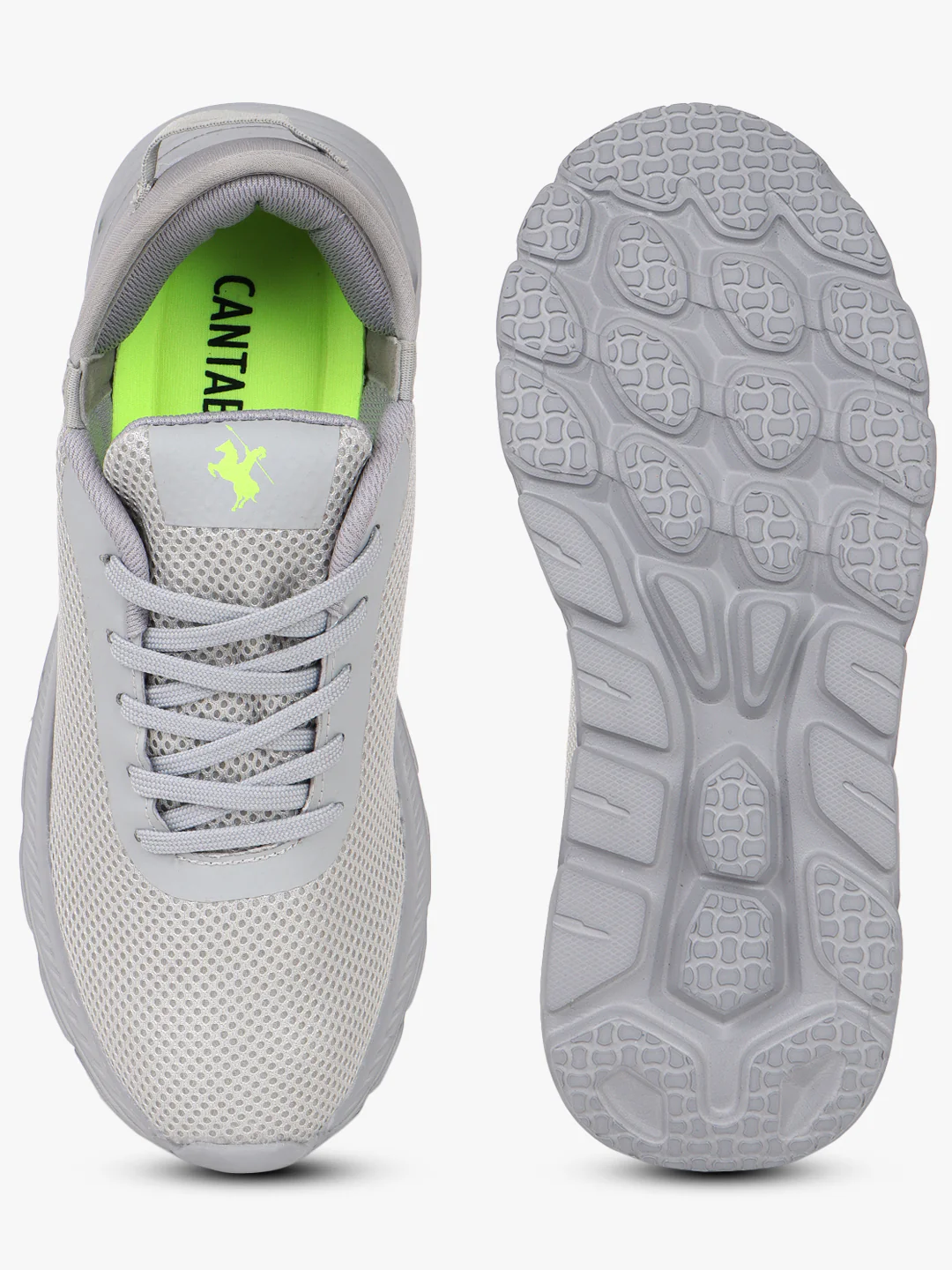 Casual Sports Shoes for Men | Lightweight & Comfortable with Cushioned Insole Mesh Upper EVA Sole Lace Up Closure - Image 2