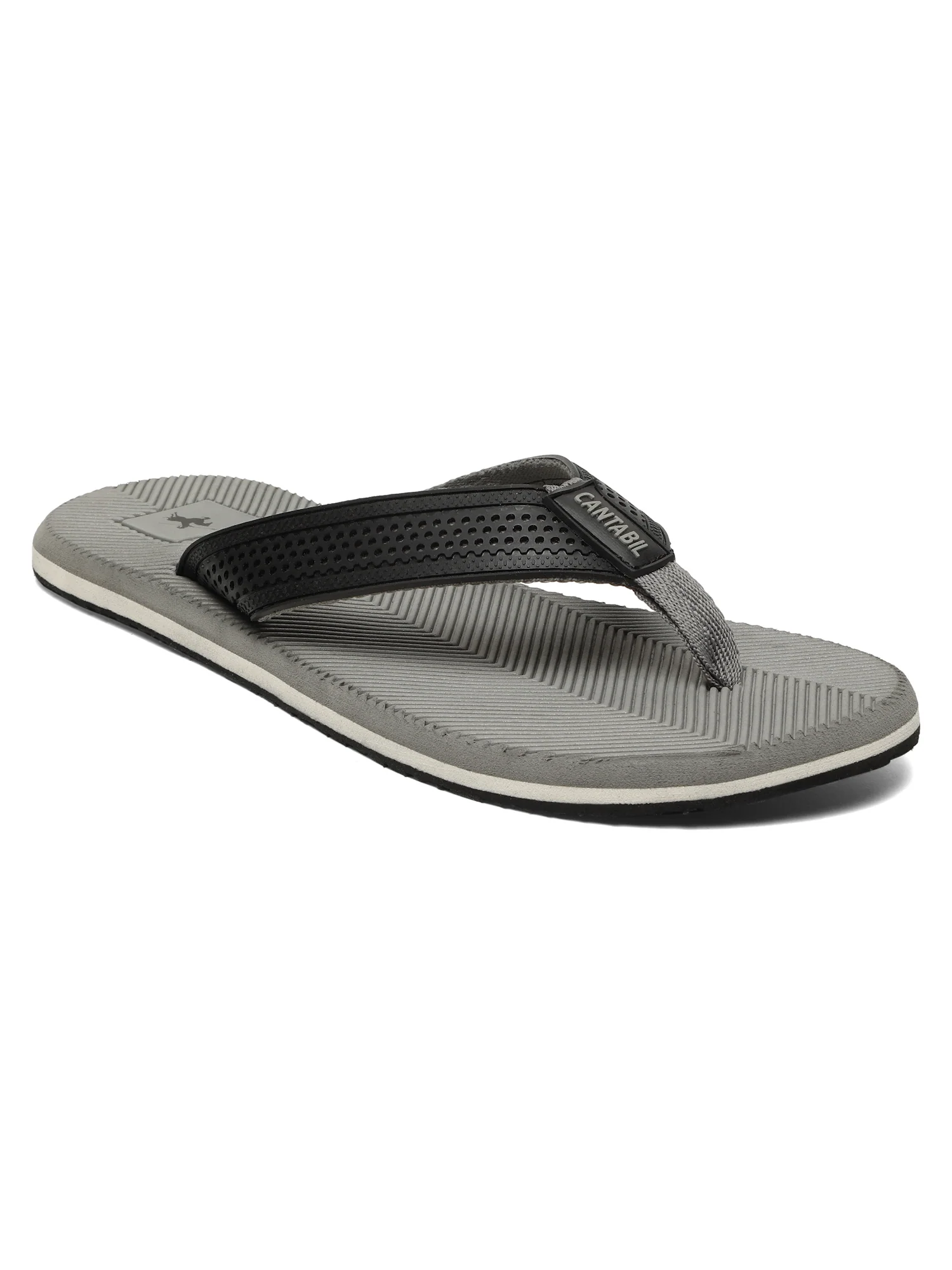 Casual Flip Flop for Men | Lightweight & Comfortable with Cushioned Insole Silicon Upper Rubber Sole Slip on Closure. - Image 2