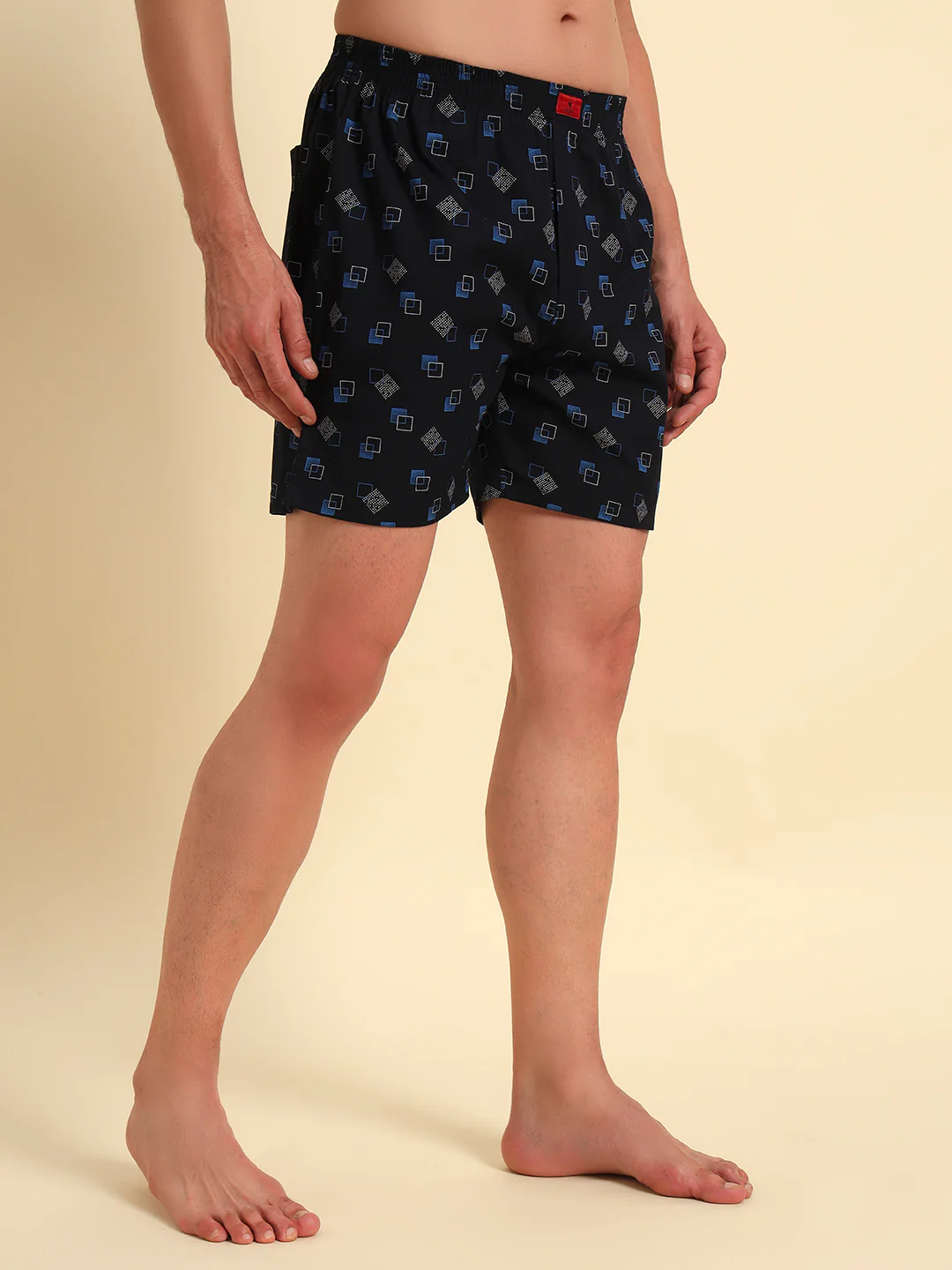 Men's Mix Printed Regular Fit Casual Boxer - Image 4