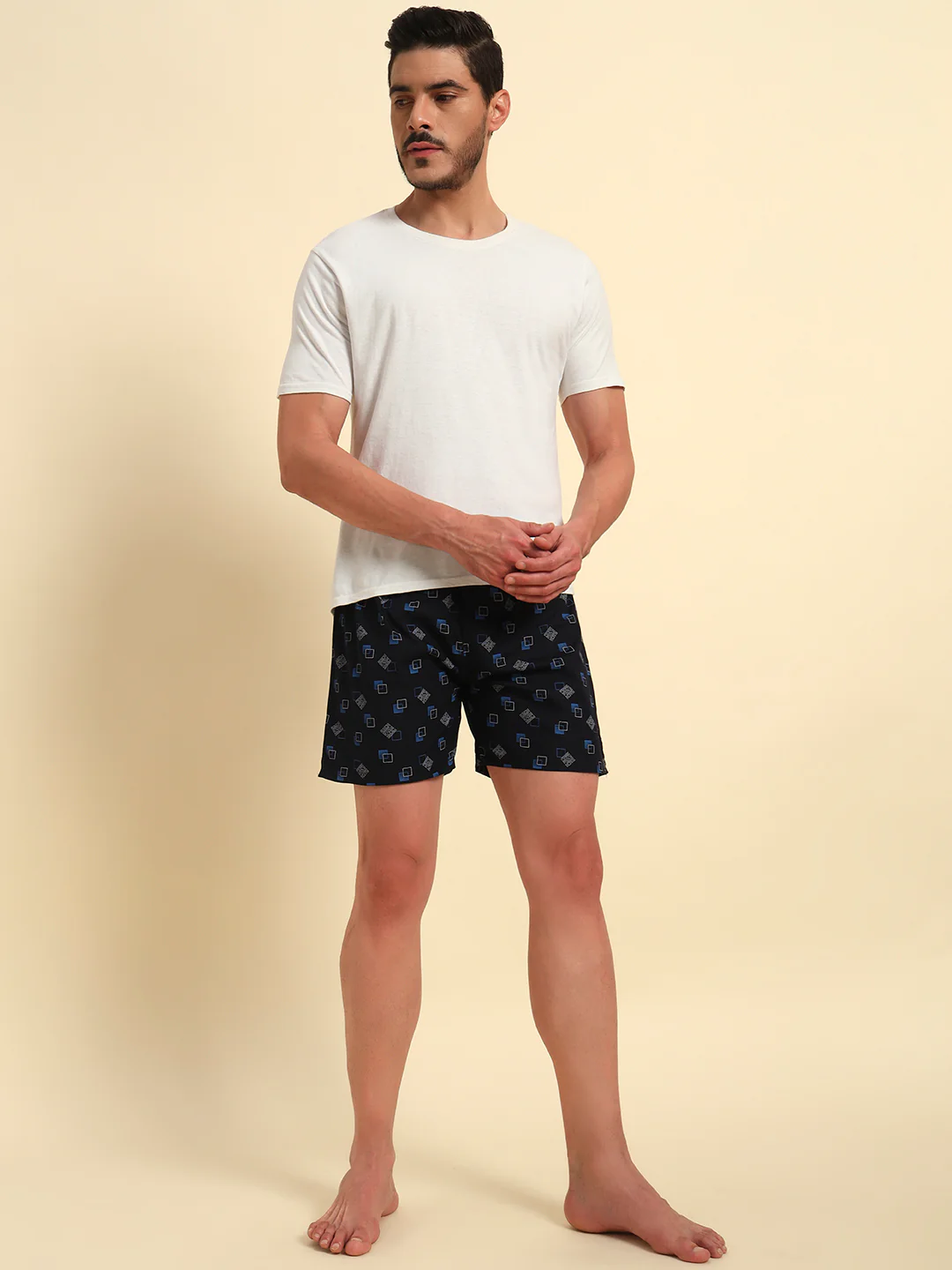 Men's Mix Printed Regular Fit Casual Boxer - Image 7