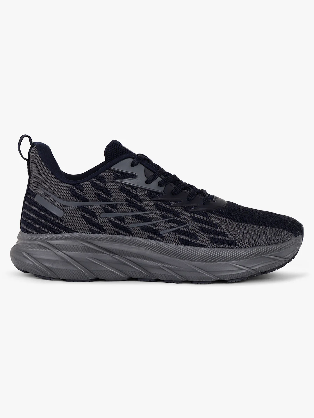 Casual Sports Shoes for Men | Lightweight & Comfortable with Cushioned Insole Knitted Upper Phylon Sole Lace Up Closure - Image 2