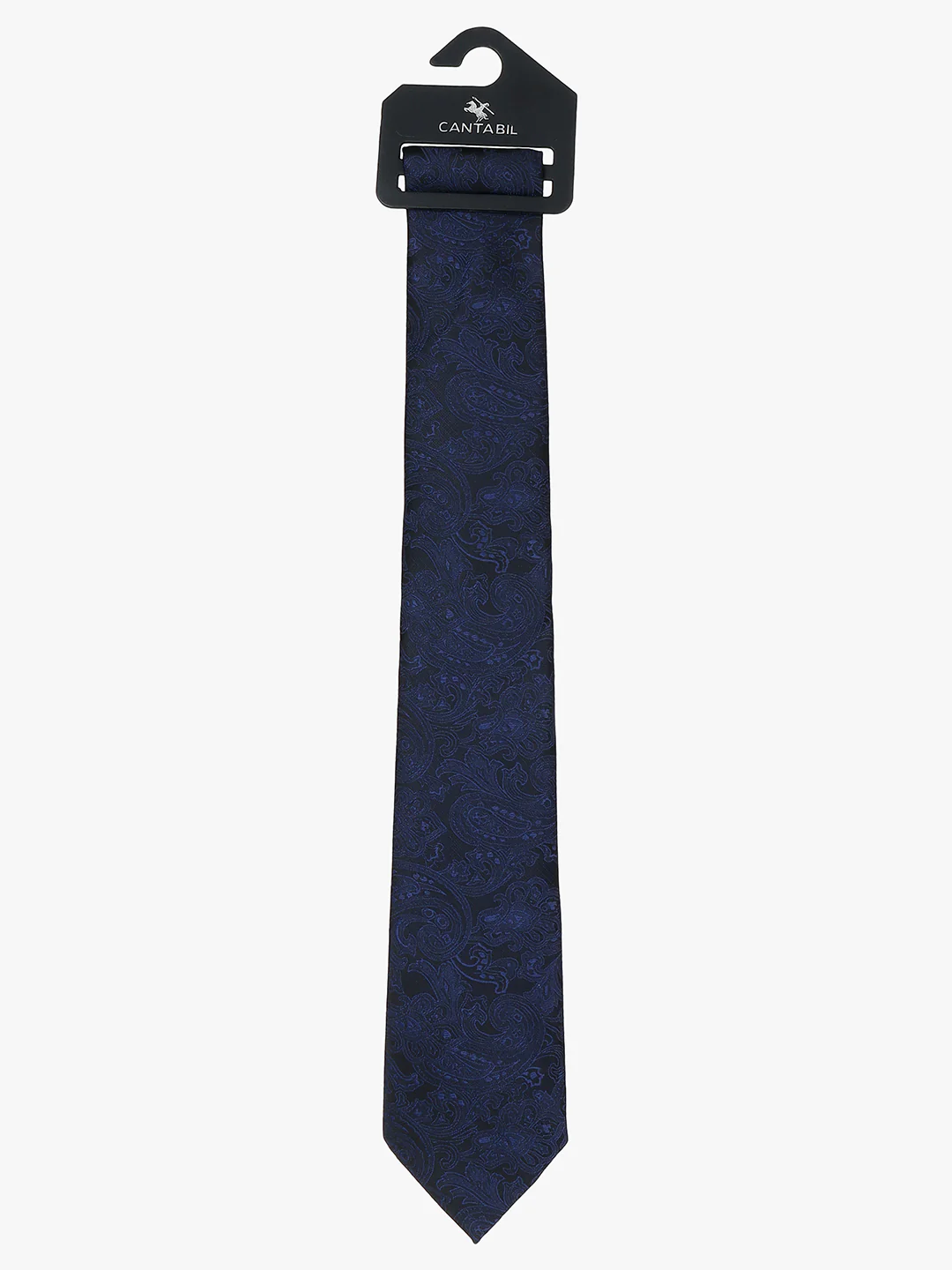 Men's Printed Black Regular Broad - Image 2