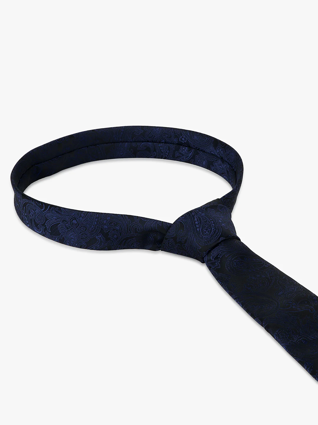 Men's Printed Black Regular Broad - Image 5